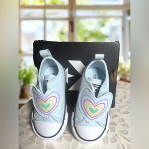 Converse Chuck Taylor All Star CTAS Toddler Baby One Strap Sneakers Shoes